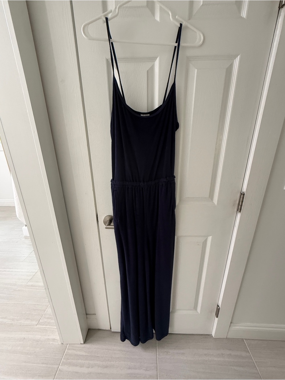 Offline aerie Navy Spaghetti-Strap Romper